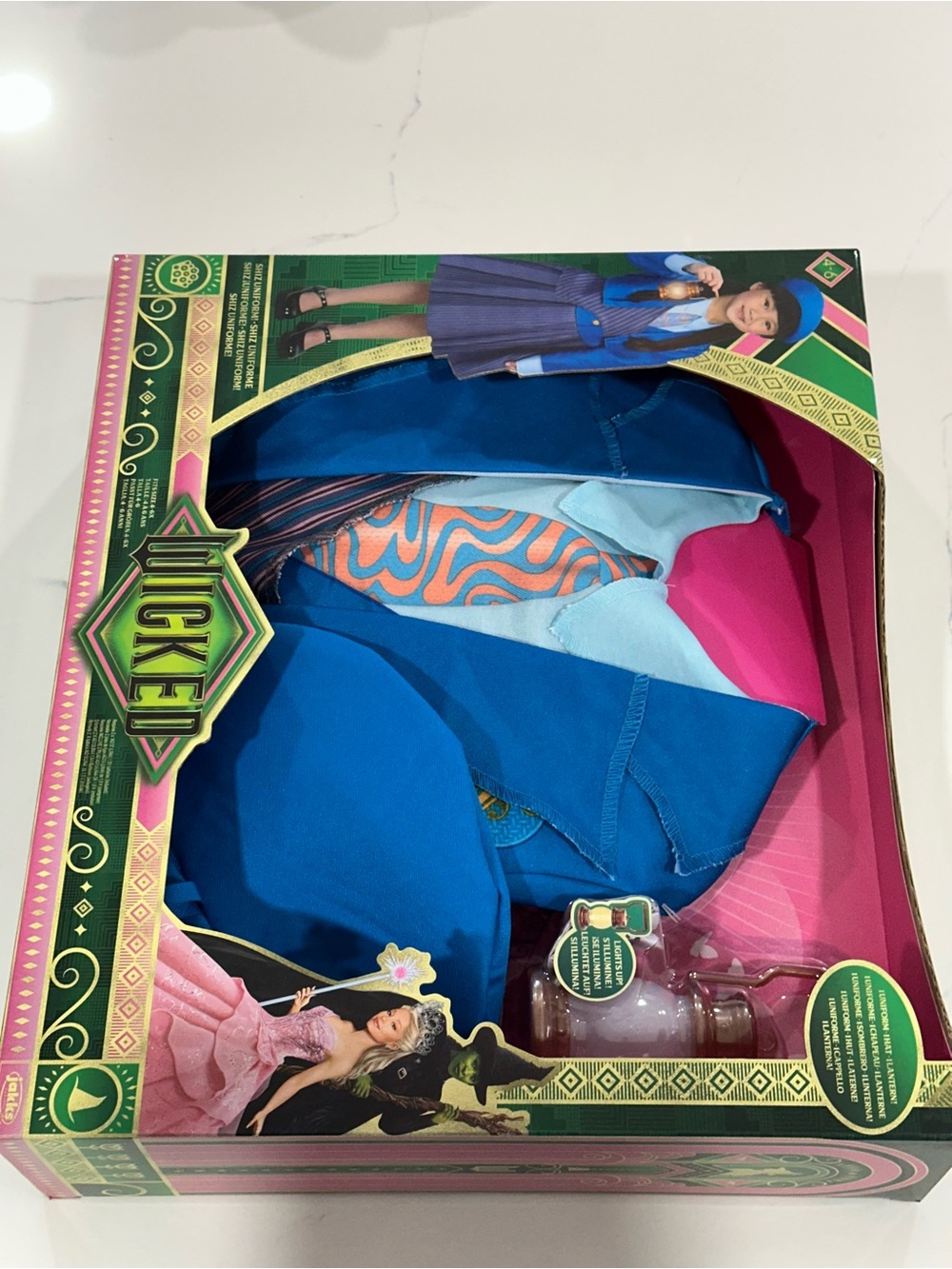 Girls' Wicked-Inspired Costume Dress Set